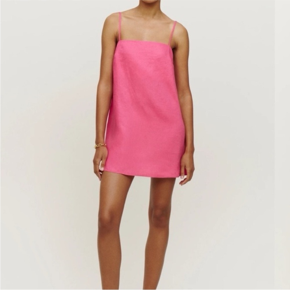 Aubree Linen Dress